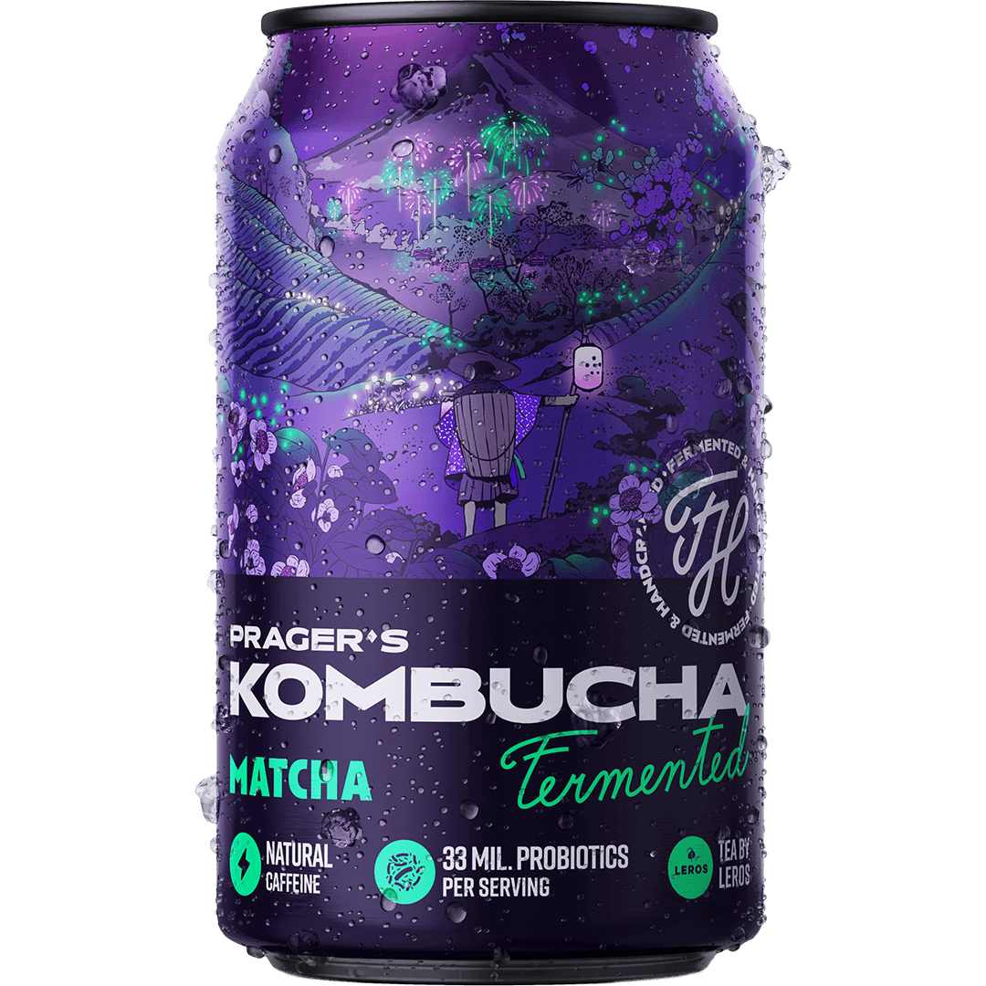 Plechovka Kombucha Matcha
